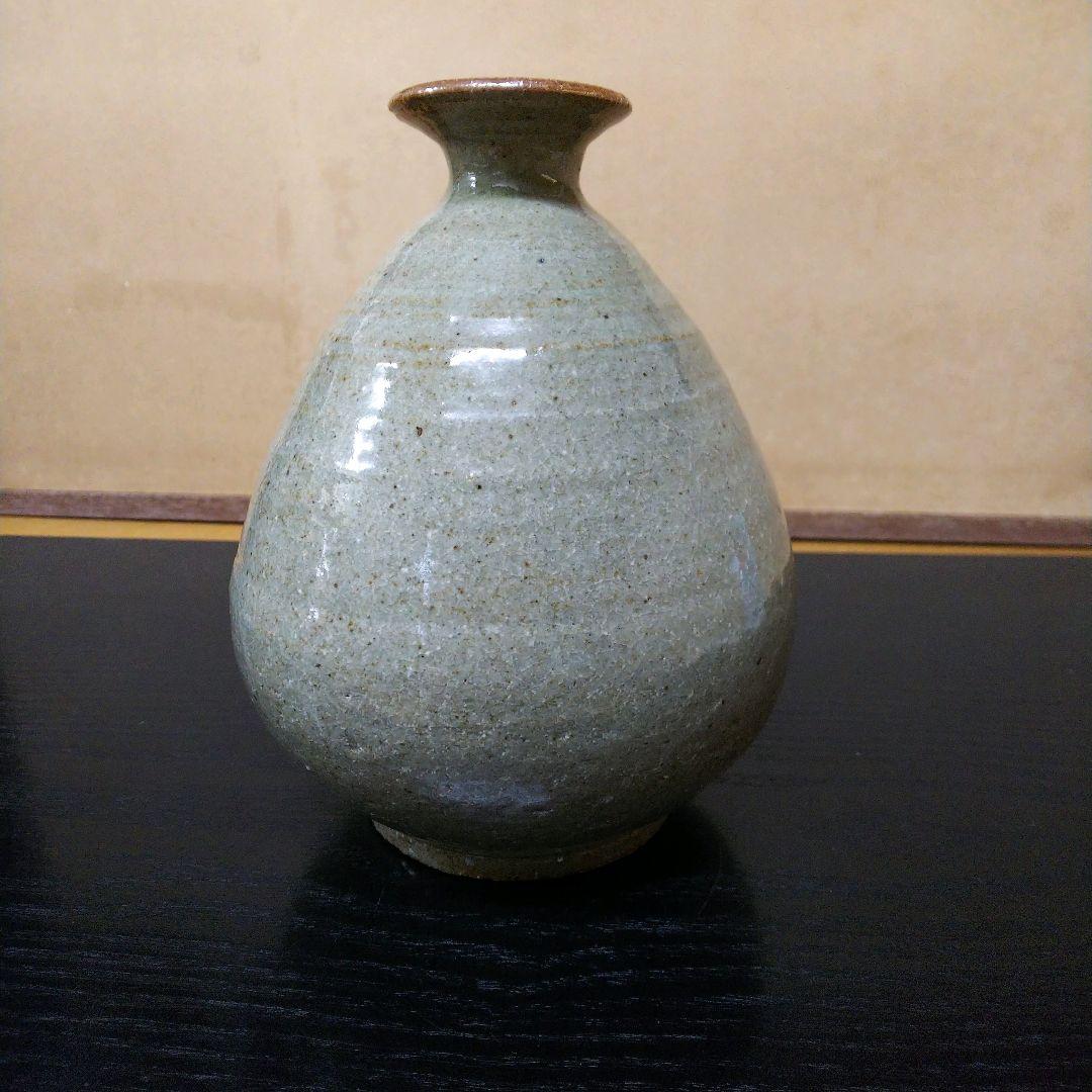 （122）✿特価★有田焼★大四郎作★古伊万里手 松絵花入★破魔オマケ付き★