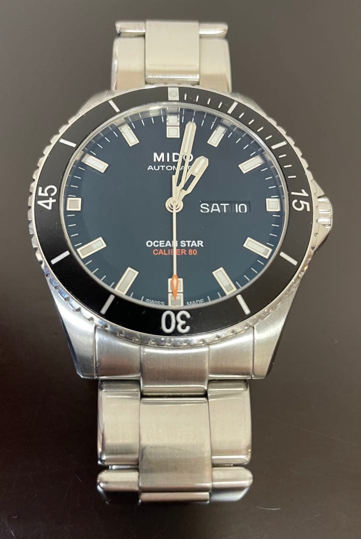 MIDO OCEAN STAR CALIBER 80 自動巻き メンズ腕時計
