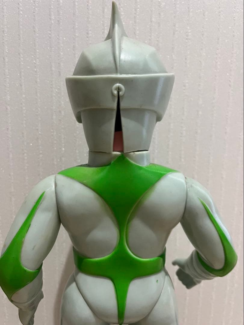 ブルマァク ミラーマン ジャイアントサイズ 当時物 マルサン ソフビ 面取れ