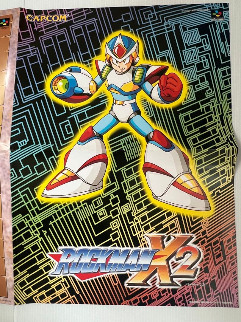 貴重 レア ロックマンX コマンド ミッション B2サイズ 販促用