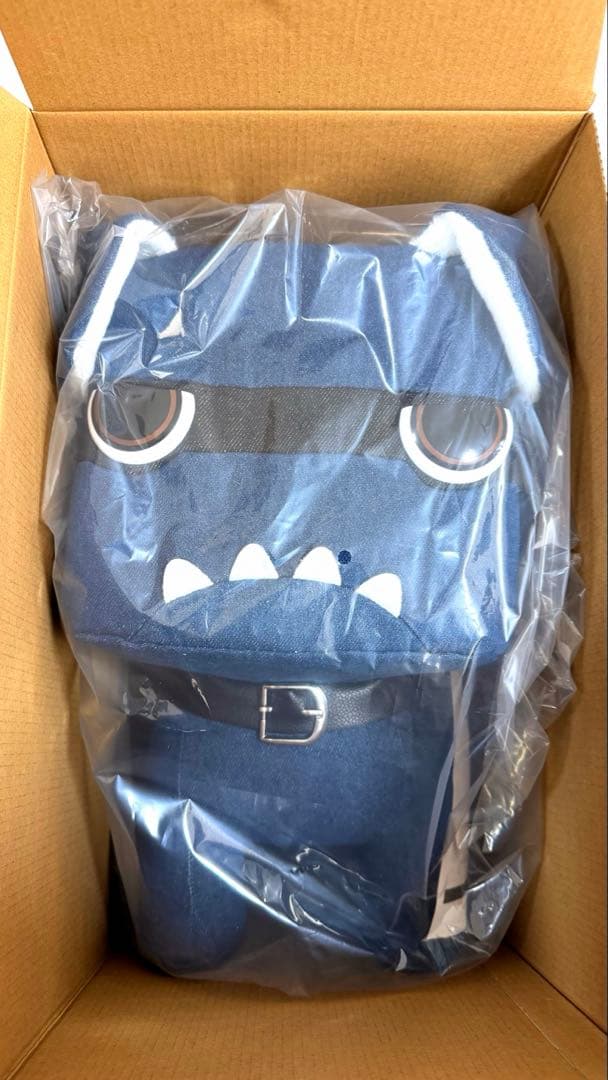 三菱　デリ丸　BIGぬいぐるみ　デニム　おまけ付き