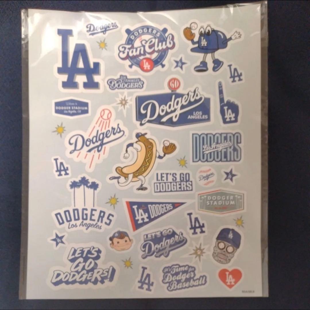 ロサンゼルス・ドジャース 2025ファンクラブ 入会特典 2店セット