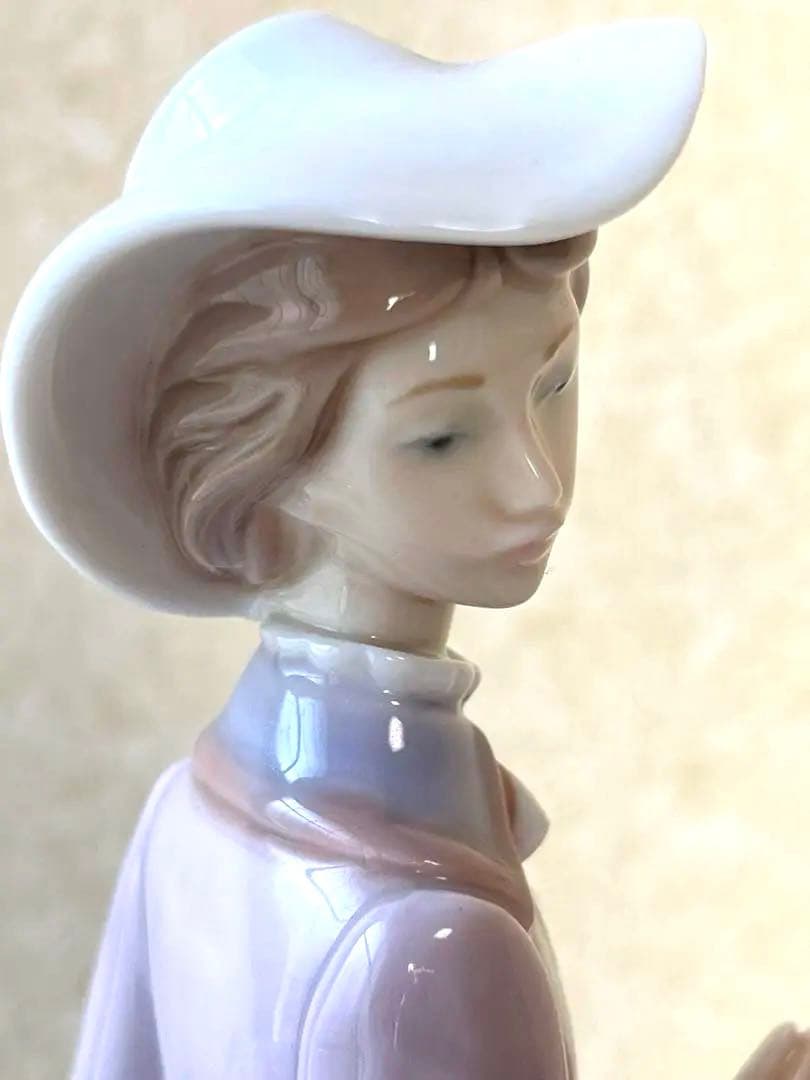 美品・希少】Lladroリヤドロ フィギュリン 傘を持つ貴婦人