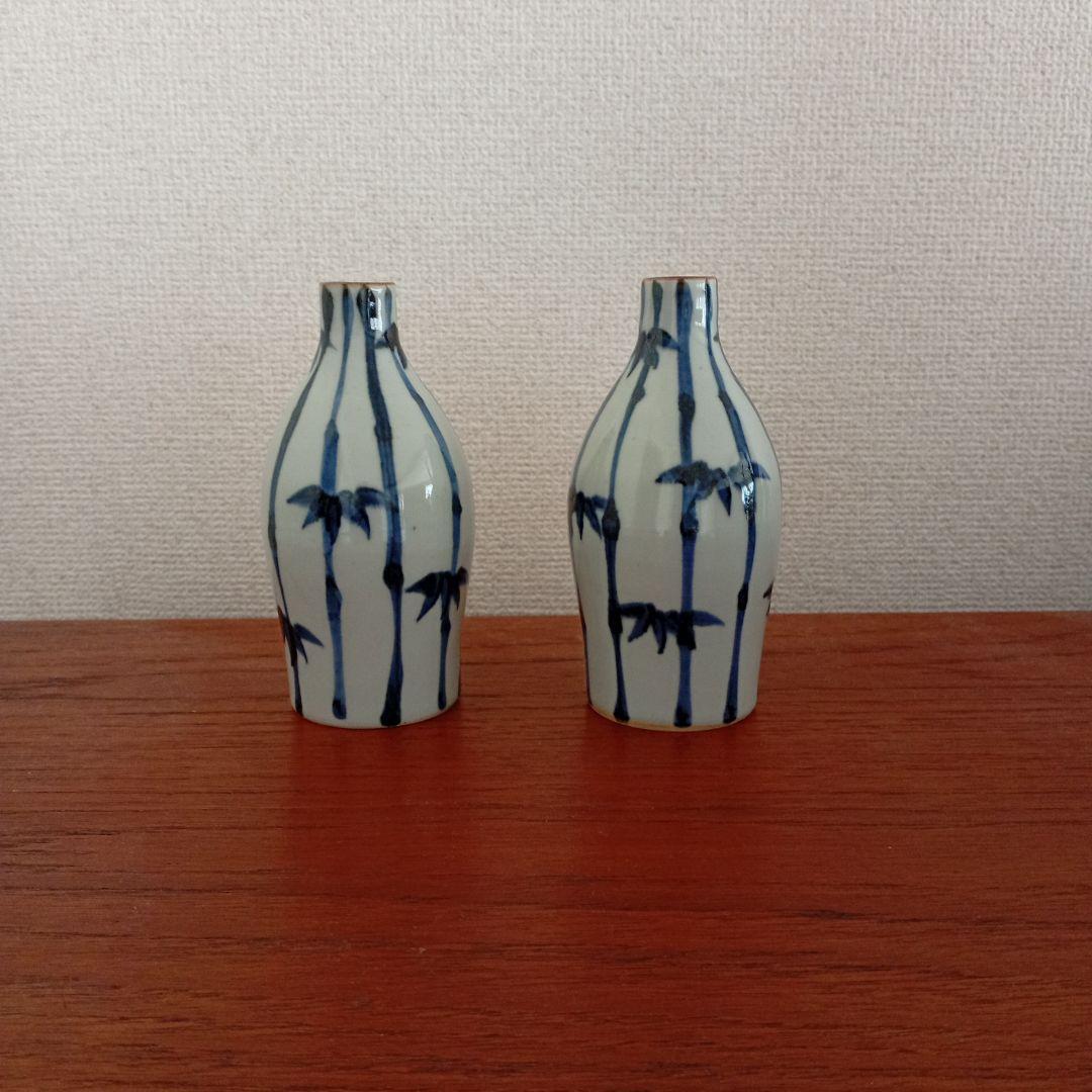 加藤幸兵衛（加藤福寿）　竹林文　徳利　（魯山人、古伊万里、李朝、古唐津）