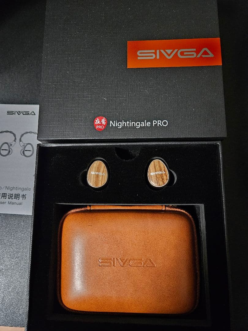イヤホン SIVGA Nightingale Pro SIVGA Nightingale Pro 14.5mm Planar Driver In-Ear Earphone