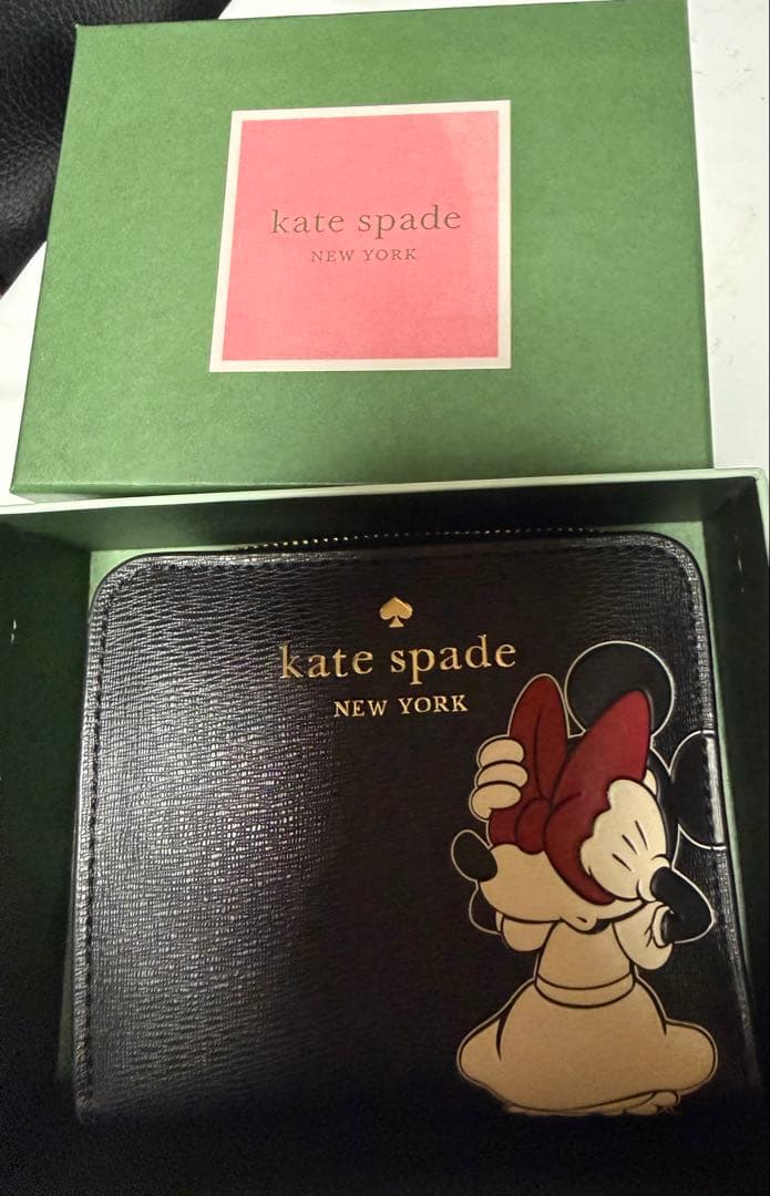 kate spade ミッキーマウス 二つ折り財布