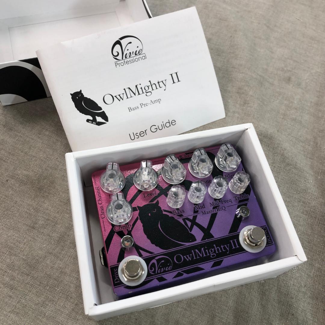 Vivie OwlMighty II ベース用エフェクター