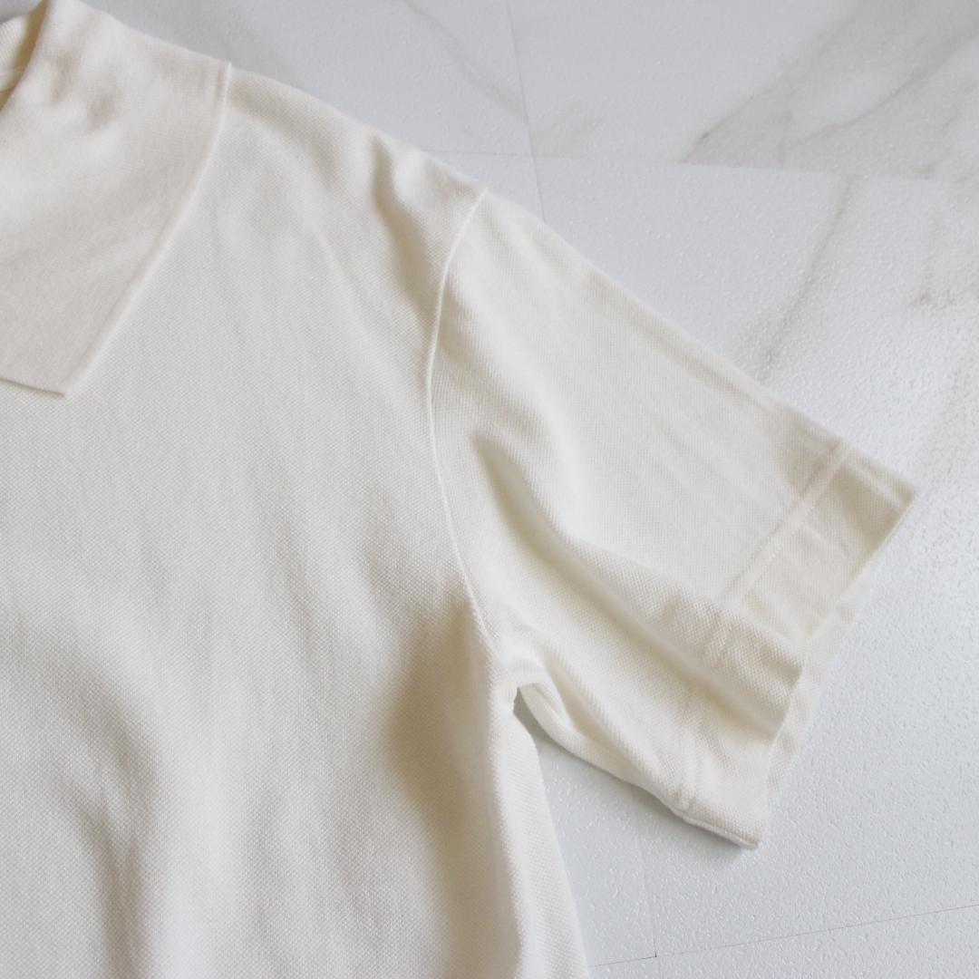 【24SS】MARGARET HOWELL ピケコットンポロシャツ Mサイズ