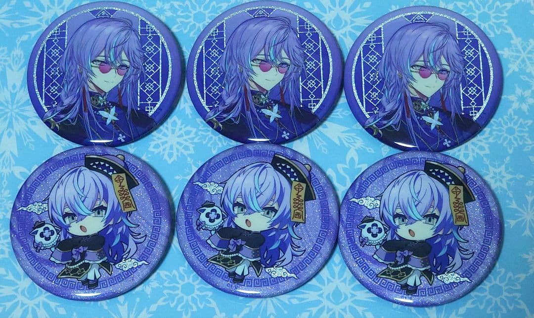 にじさんじ Dytica 2nd Anniversary 缶バッジ 星導ショウ① Dytica 2nd