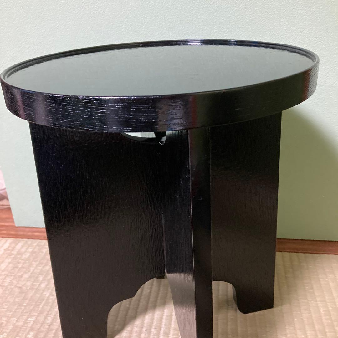 茶道　円椅子　立礼用　組み立て式