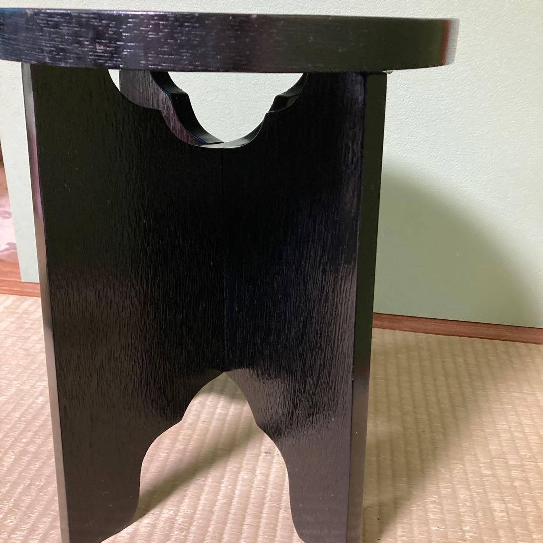 茶道　円椅子　立礼用　組み立て式