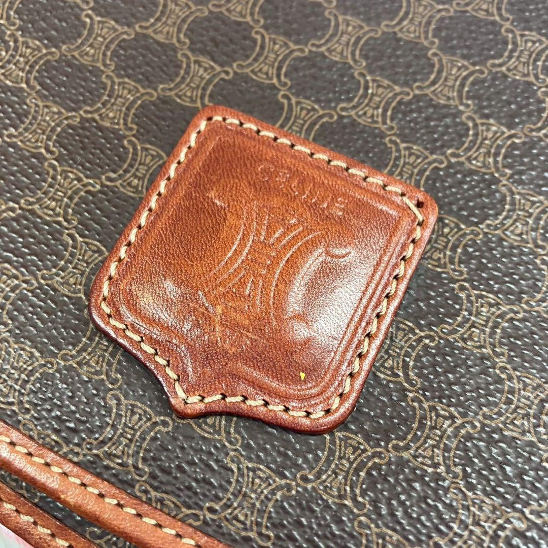 も*様 CELINE セリーヌ　マカダム柄　ショルダーバッグ　定番　ロゴ