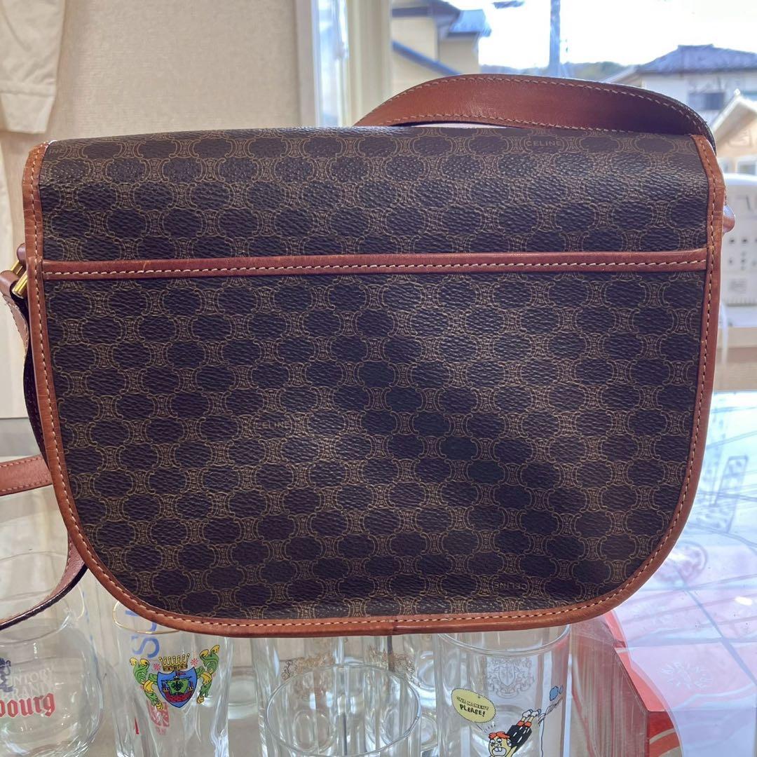 も*様 CELINE セリーヌ　マカダム柄　ショルダーバッグ　定番　ロゴ