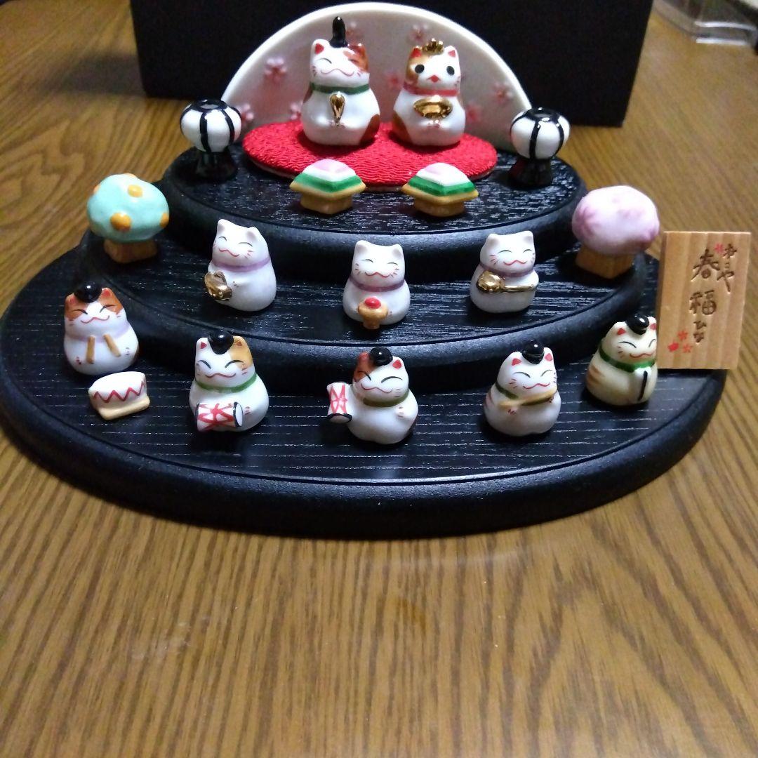 猫舎道楽堂本舗 猫のお雛様セット