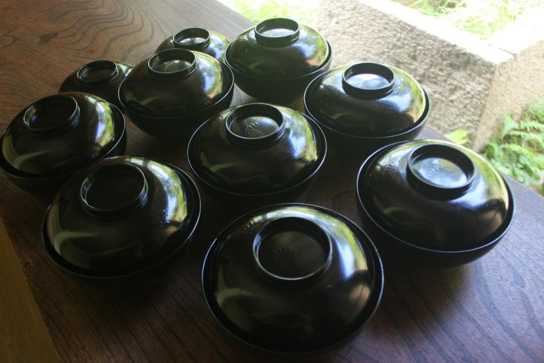 絵柄選択可！風情ある秋草闇蒔絵に見返虫蒔絵のお椀5点（検輪島塗蒔絵椀雑煮椀