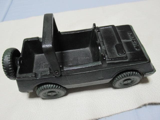 非売品昭和56年◆店頭用 スズキ ジムニー SJ30 発売記念 総金属製オブジェ