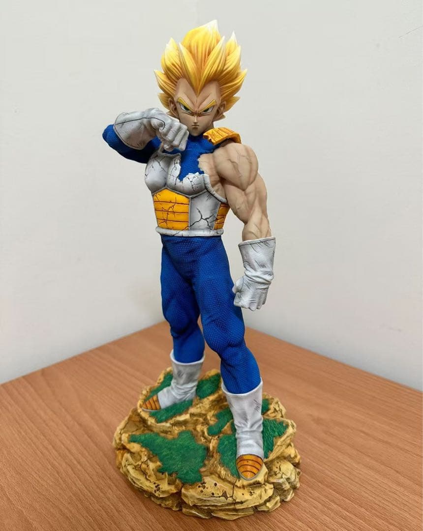 ドラゴンボール ベジータ ガレキ ガレージキット スタチュー X⑦⑧