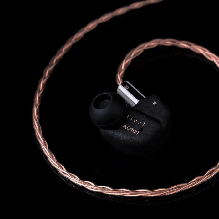 新品未開封】final A6000 有線イヤホン ブラック - メルカリ