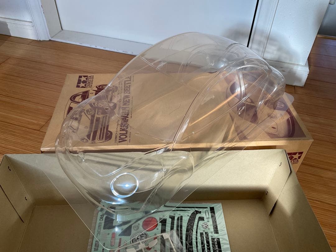 TAMIYA VOLKSWAGEN NEW BEETLE ボディパーツセット