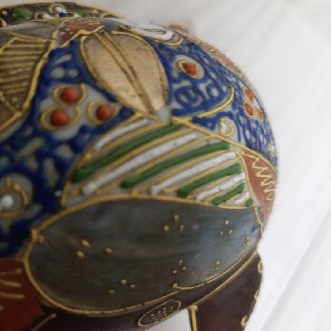 香炉アンティークオールドジャパン明治昭和初期三足