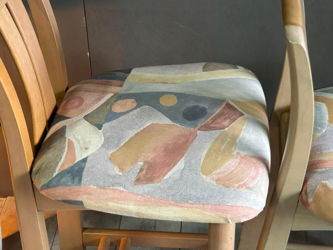 mikimoku ミキモク　カウンターチェア　オールド家具　ヴィンテージ　K