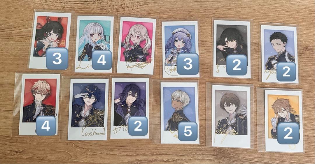 にじさんじ カード類まとめ売り