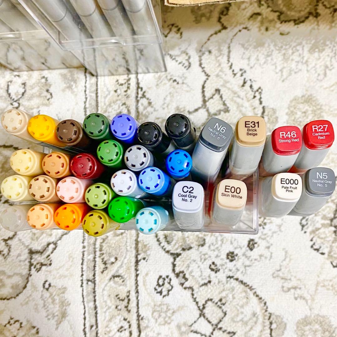 【美品】コピック スケッチ チャオ バリオスインク スターター セット 本 画材