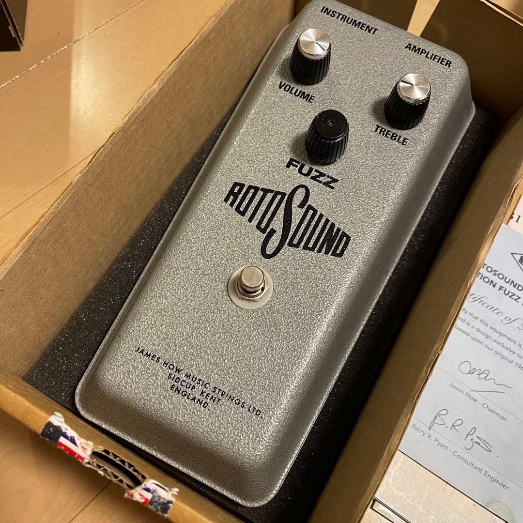ファズ　Rotosound 1960's Fuzz Pedal Reissue