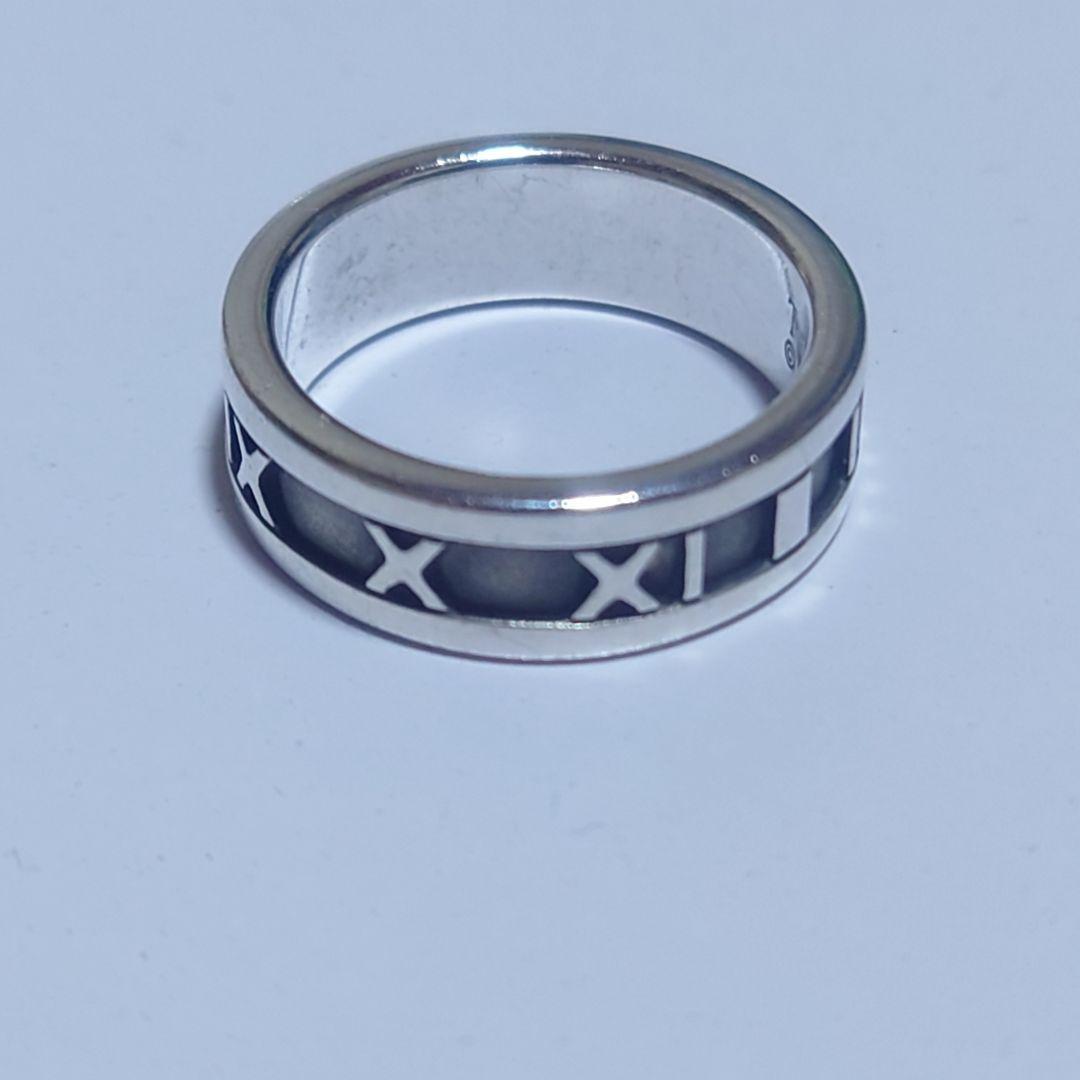 美品 ティファニー リング アトラス 12号 シルバー925