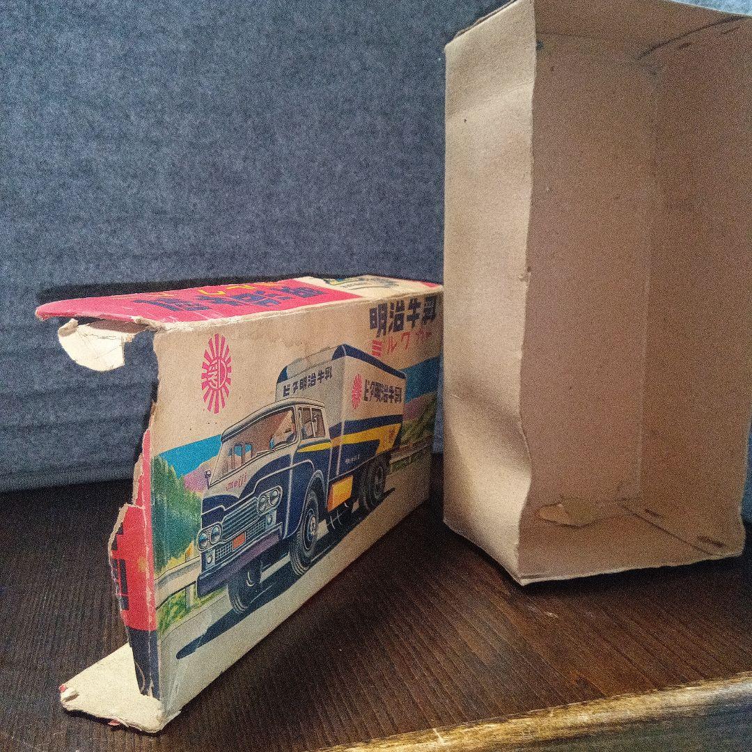 当時物ブリキの玩具 ビタ明治牛乳ミルクトラック