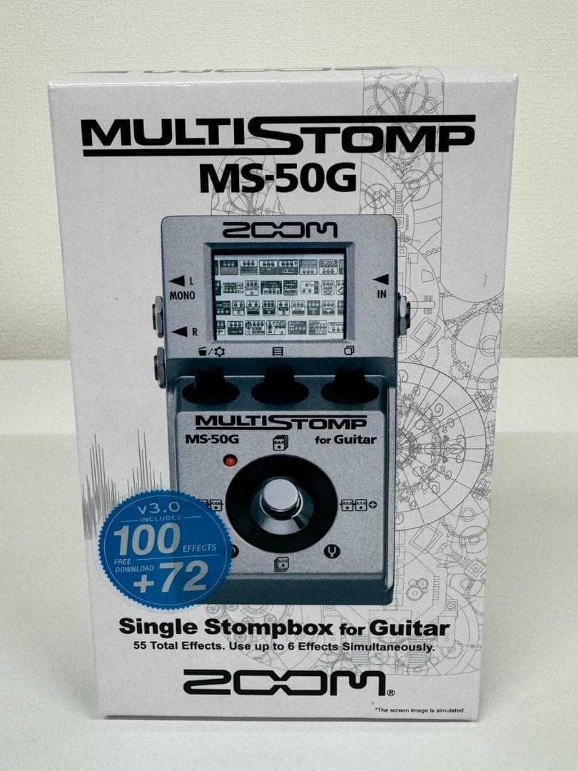 MULTI STOMP MS-50G for Guitar 新品未開封 MS-50G+ MultiStomp for Guitarists | Buy Now | ZOOM