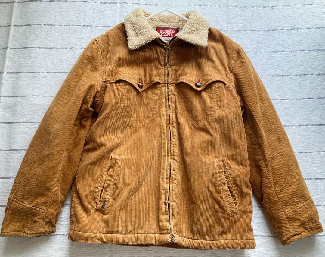 SUGAR CANE ⭐︎ コーデュロイボア ランチジャケット、ジャンパー
