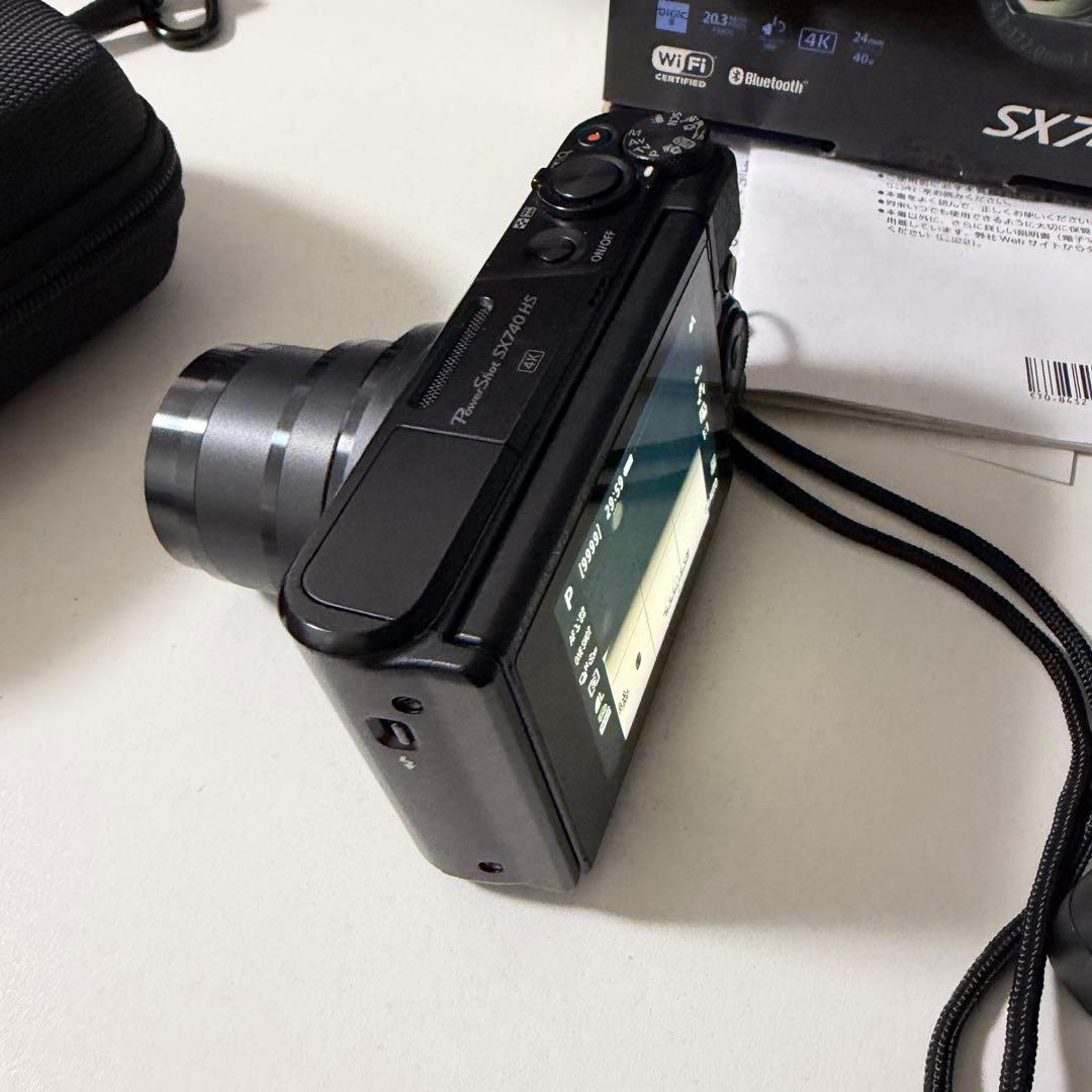 Canon PowerShot SX740 HS 本体 ケース&SDカード