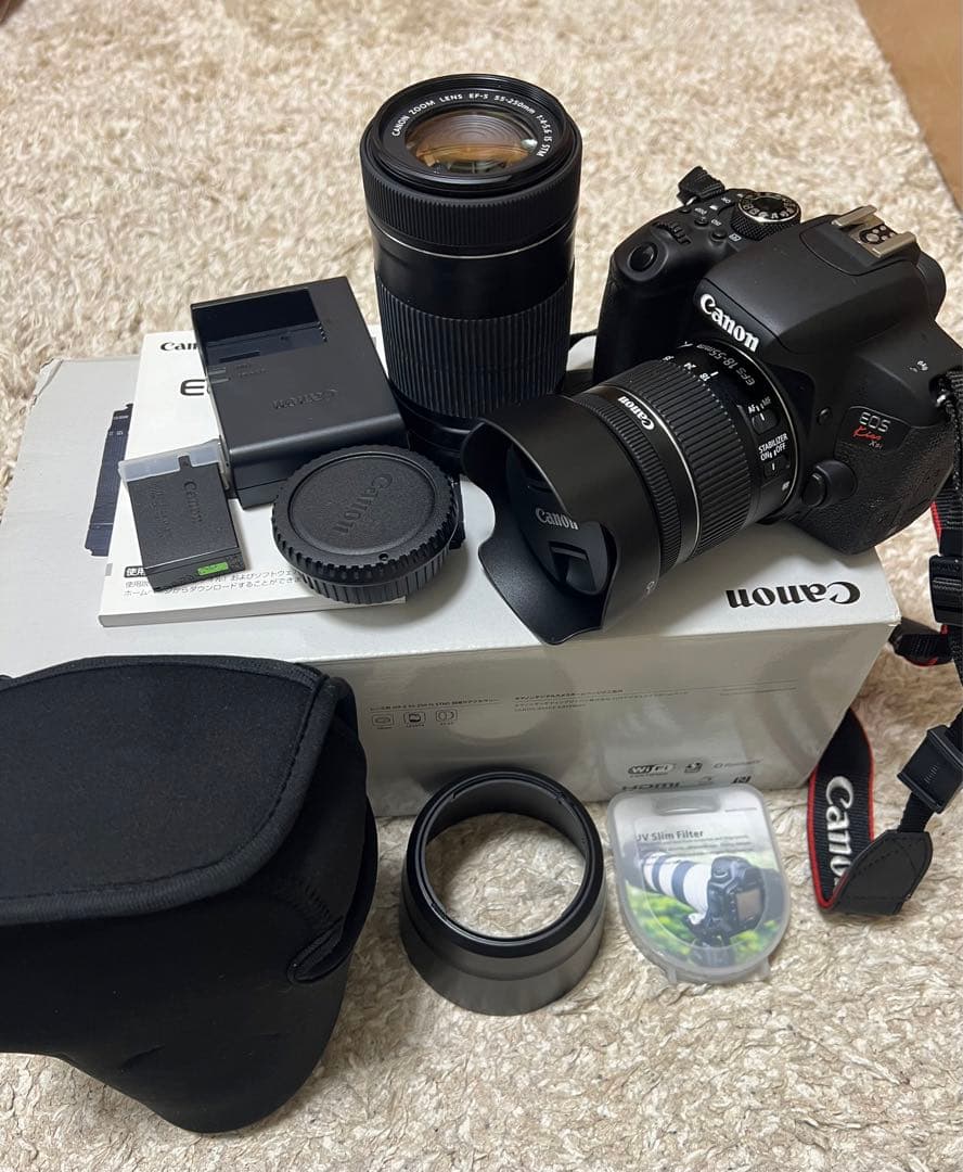 EOS Kiss x9i ダブルズームキット