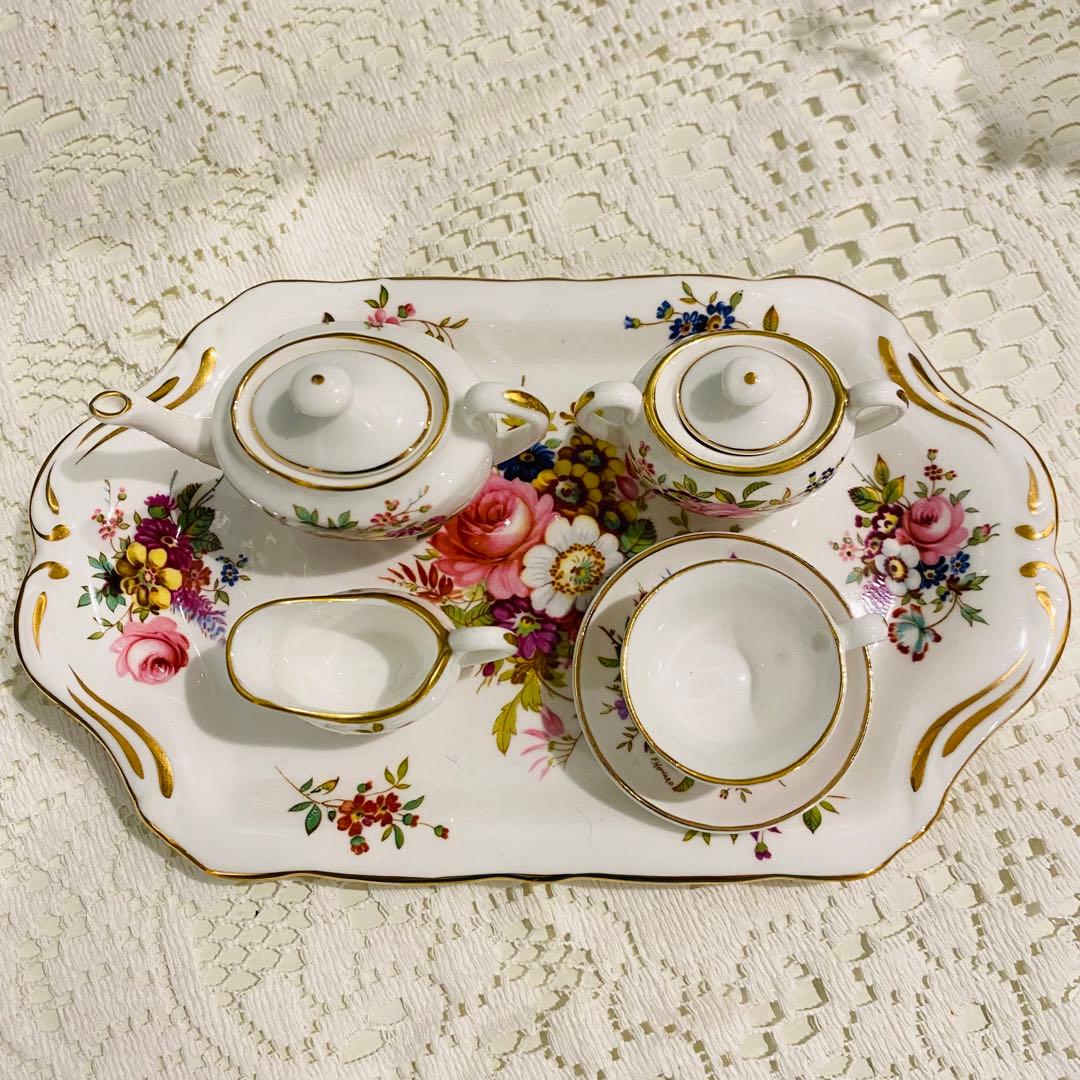 ミニチュアティーセット（ハマースレイ） ディネット - メルカリ