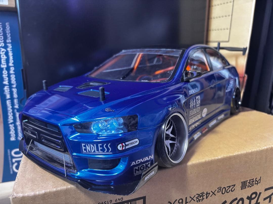 1/10 RC ボディのみ　エボ9 ドリフト仕様