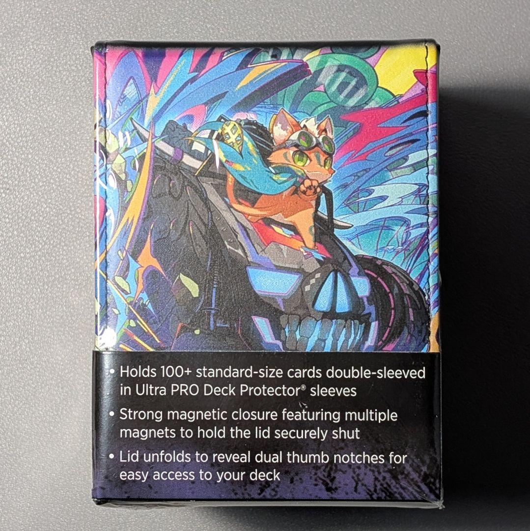 未使用】灯を追う者、チャンドラ プレイマット スリーブ デッキ