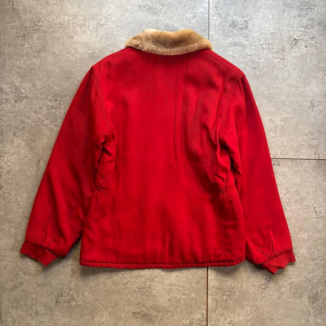 50s レーヨンギャバジンジャケット 古着 50s davega レーヨン