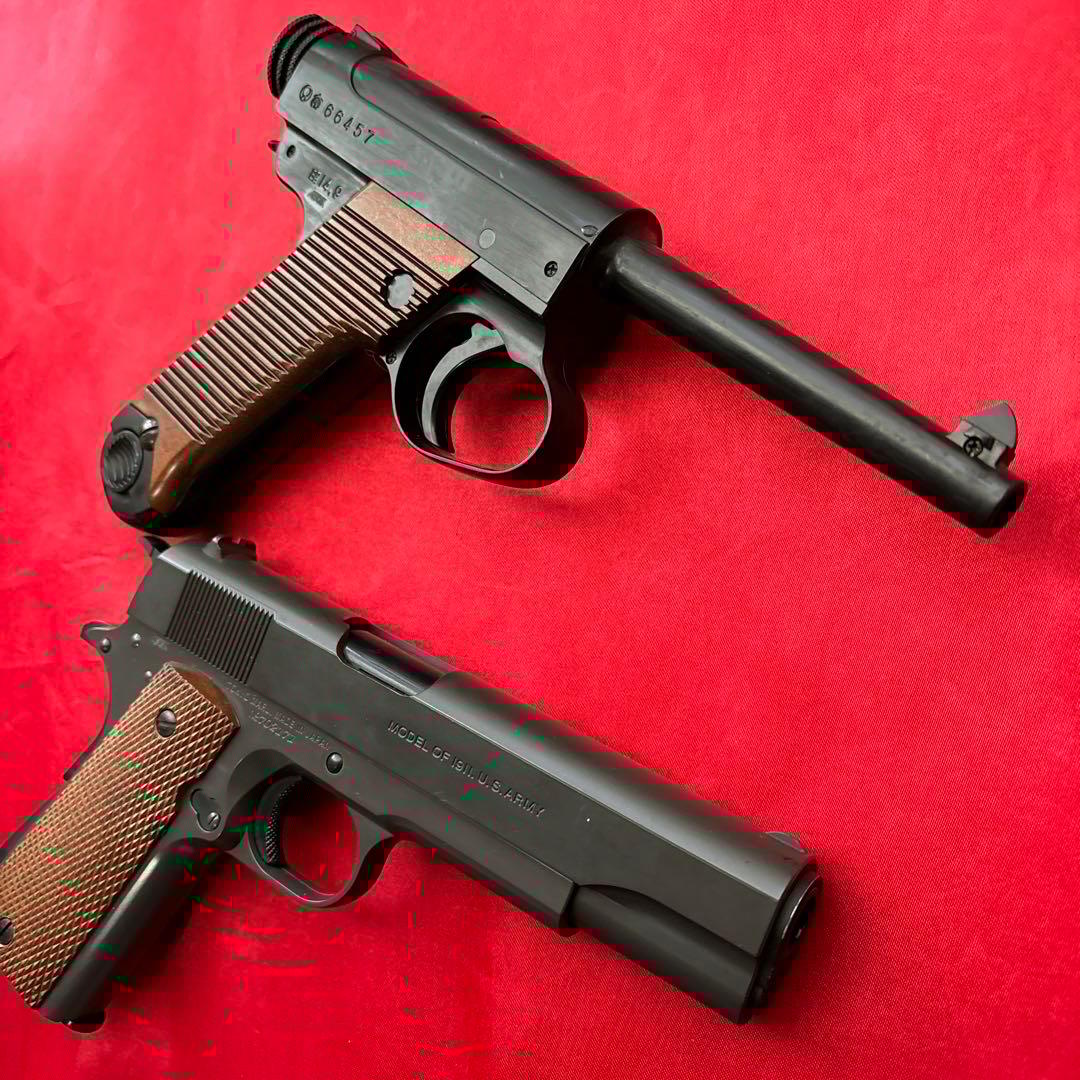 東京マルイ　南部14年式拳銃　コルトガバメントM1911ミリタリー　訳あり