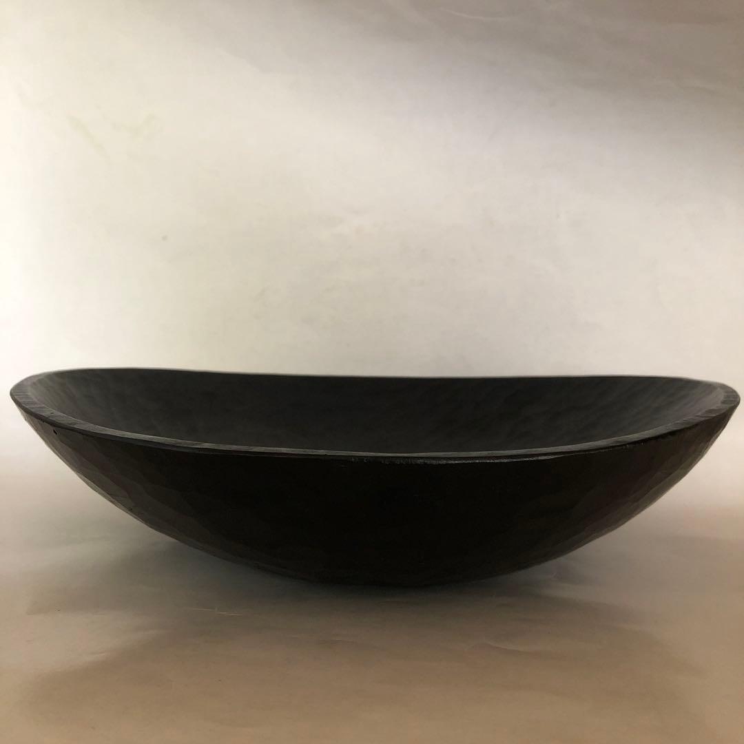 三谷龍二　黒漆の大鉢　Noir bowl
