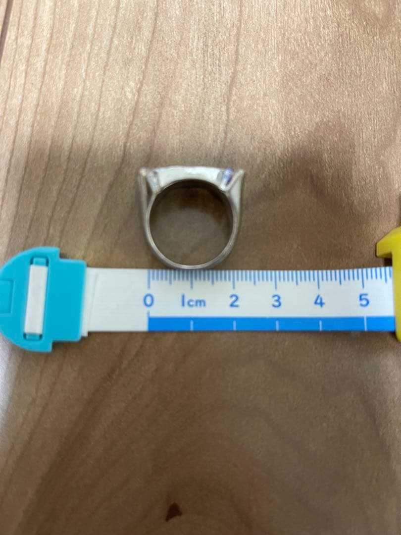 01aw UNDERCOVER davf期 クロスボーン ダイヤ リング