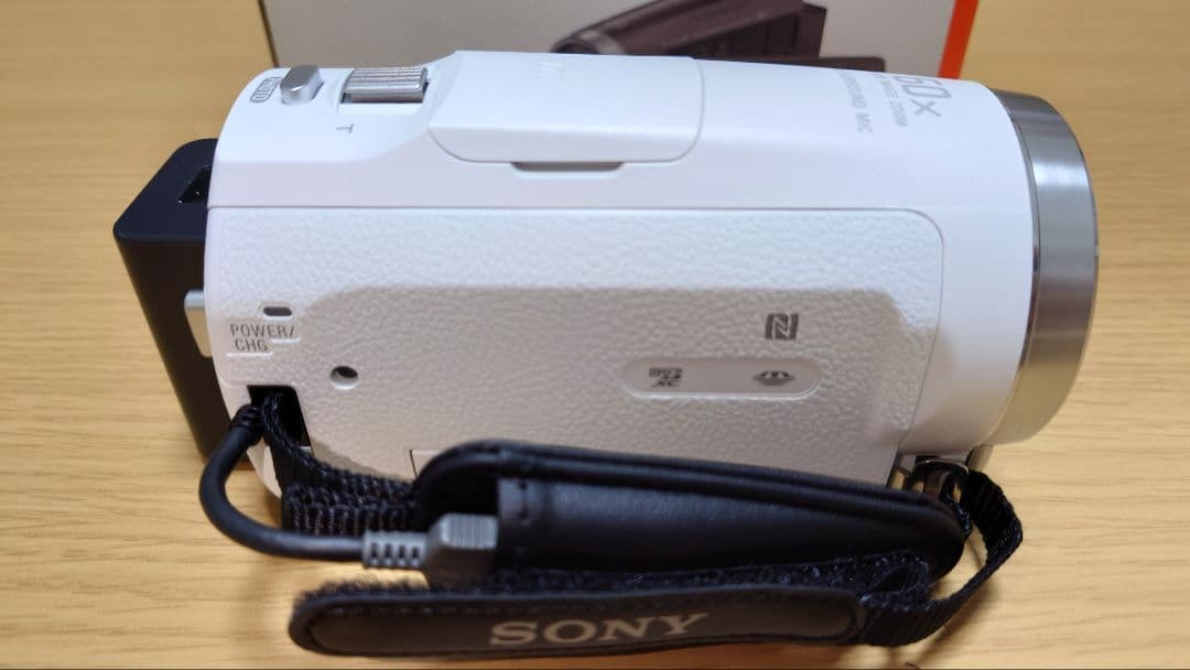 ☆☆おまけ付☆☆SONY ビデオカメラ HDR-CX680 ホワイト2024年製