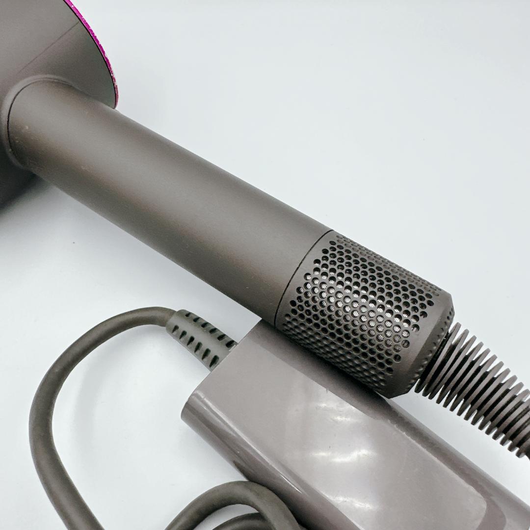 【概ね美品】ダイソンドライヤー Dyson HD08 大風量 レッド スタンド付