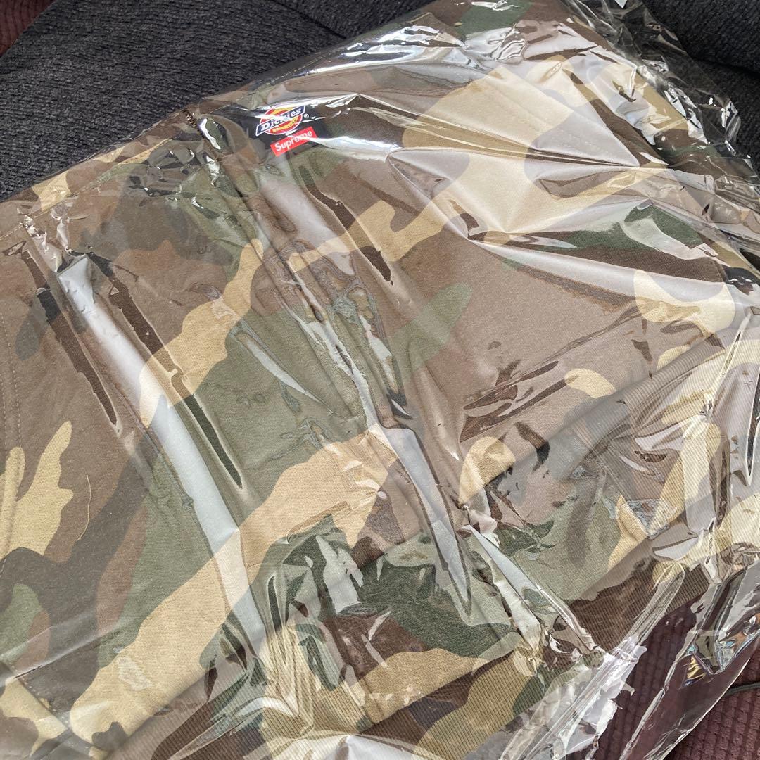 トップス Supreme x Dickies Zip Up \"Woodland Camo\"