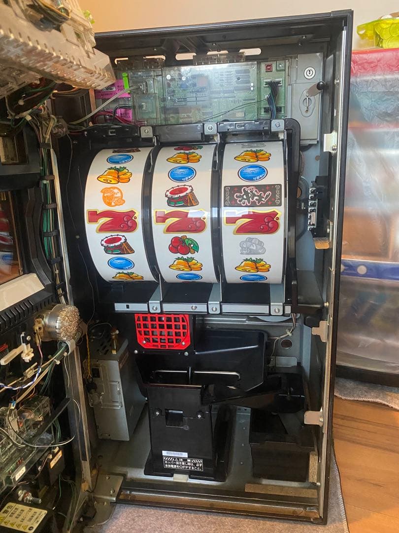 沖ドキ ラブリーガールパネル30φ.ver コイン不要機付 パチスロ実機 5