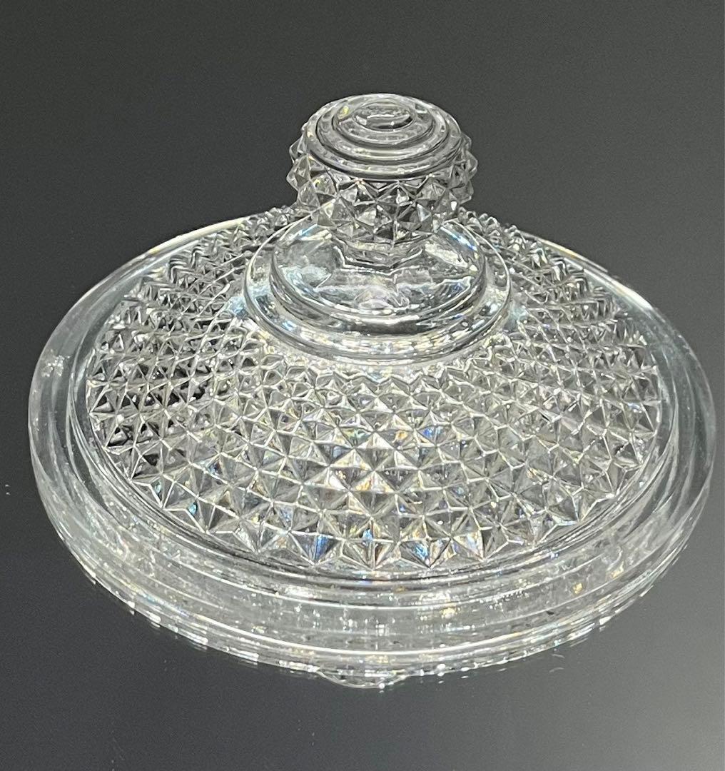 希少 Baccarat オールドバカラ 19世紀 刻印 ディアマンビゾー トレイ