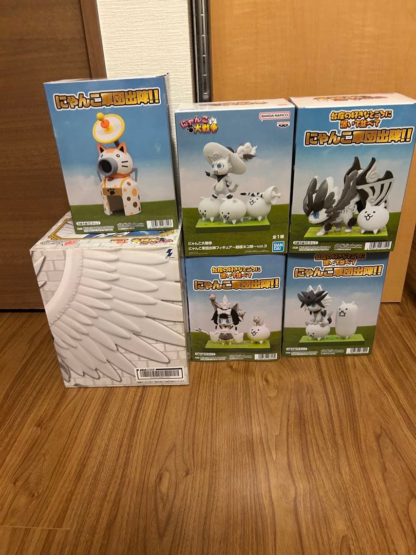 にゃんこ大戦争　にゃんこ軍団出陣フィギュアセット