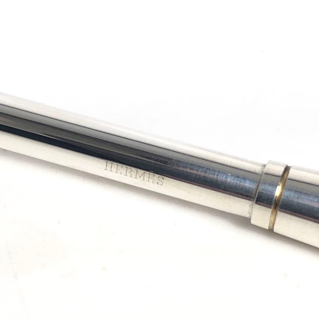 HERMES エルメス ボールペン アジェンダ用 チェーン付き シルバー925