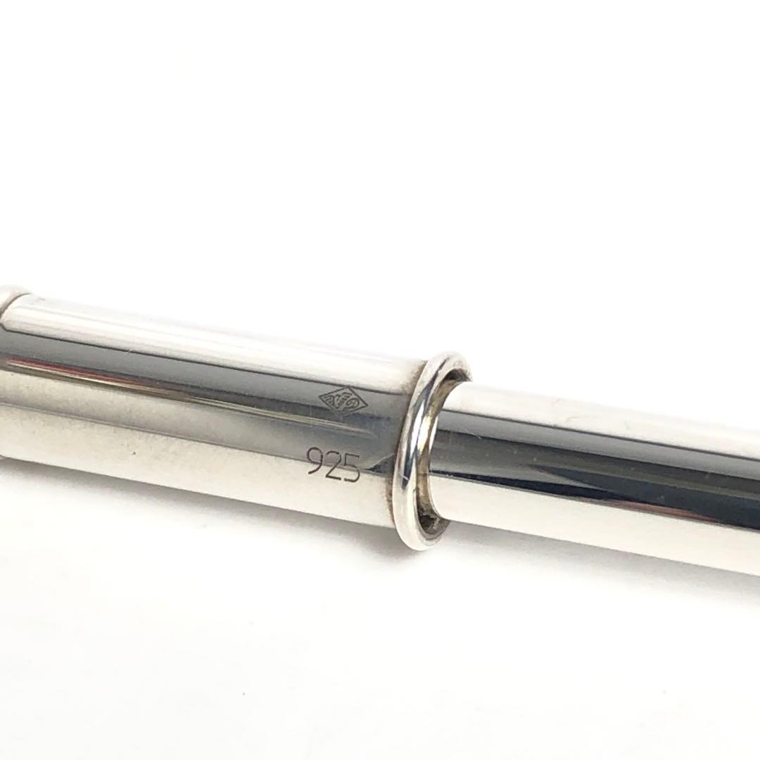 HERMES エルメス ボールペン アジェンダ用 チェーン付き シルバー925