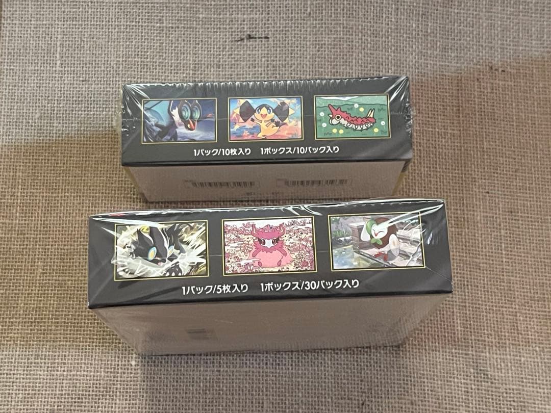 ポケモンカード ムニキスゼロ MEGAドリームex 1boxずつ